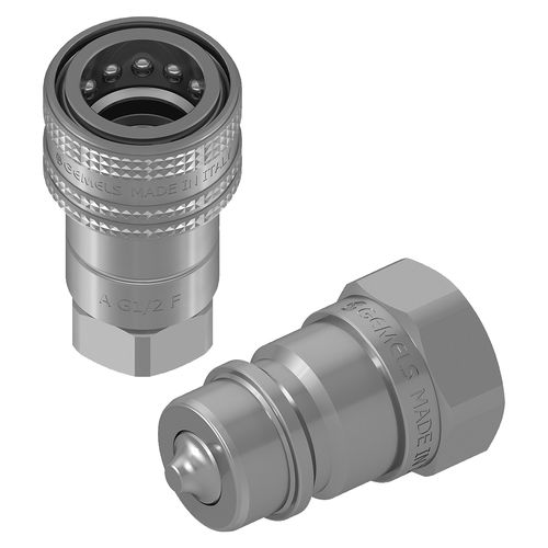 Гидравлический фитинг - ISO A - Gemels S.p.A. - быстрый / ISO / из нержавеющей стали