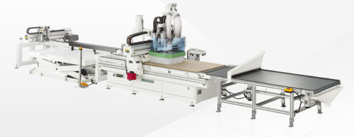 Станок для резки панелей - NCG2812L - Nanxing Machinery - ЧПУ / для этикетирования / для растачивания
