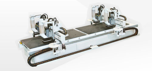 Обрабатывающий центр ЧПУ 3 оси - NCG2T2C4 - Nanxing Machinery - вертикальный / с рамой / с 4 шпинделями