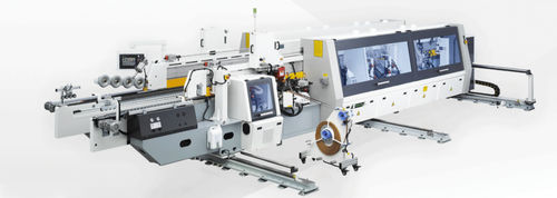 Автоматический кромкооблицовочный станок - NB7HS2P - Nanxing Machinery - для панелей / для нанесения клея