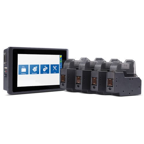 Принтер со струйной печатью - Elfin ⅣS - Xiamen Sojet Electronics Co., Ltd - высокоскоростной / для штрих-кода / цифровое