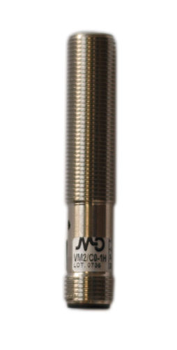 Индуктивный бесконтактный датчик - VM series - Micro Detectors - цилиндрический / аналоговый / резьбовой