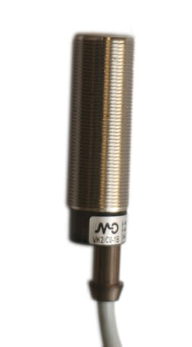 Индуктивный бесконтактный датчик - VK series - Micro Detectors - цилиндрический / аналоговый