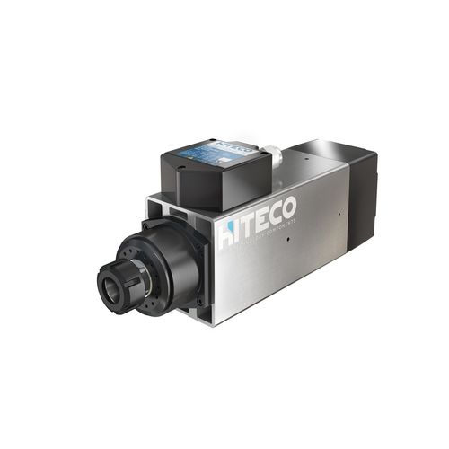 Электрошпиндель для охлаждения - QN-1 3/18 18 ER32 DX BT - Hiteco - с ручным переключением / для алюминия / для дерева