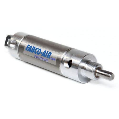 Пневматический цилиндр - H series - FABCO-AIR - поршневый / с магнитным поршнем / из нержавеющей стали