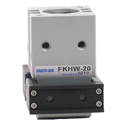 Пневматический захват - FKHW series - FABCO-AIR - угловой 180° / 2 губки / компактный
