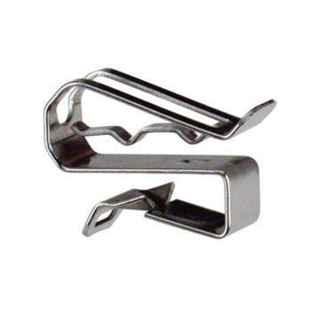 Зажим для кабелей - HEYClip™ SunRunner® - Heyco - из нержавеющей стали / эквипотенциального соединения / плоский