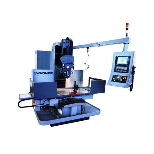 Вертикальный фрезерный станок с ЧПУ - WBE series - Maschinen WAGNER Werkzeugmaschinen GmbH - 3 оси / SK40