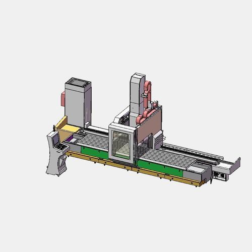 Сверлильно-фаскосъемный станок ЧПУ - BFM Alu 5A - Maschinen WAGNER Werkzeugmaschinen GmbH - нарезание резьбы