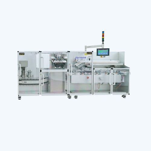 Горизонтальная машина для укладки в картонные коробки - ZH400 - Jornen Machinery Co., Ltd. - для пищевой промышленности / медицинской / для фармацевтической промышленности