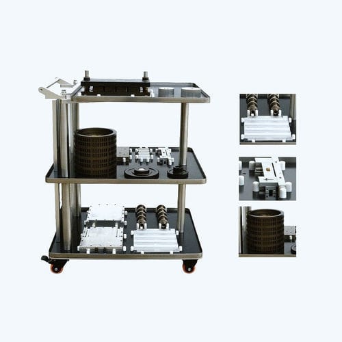 Тележка для хранения - Jornen Machinery Co., Ltd. - для разгрузочно-погрузочных работ / 3 уровня / с роликами