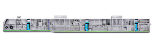 Линия упаковки для фармацевтической промышленности - BPL500R (Pillow & Carton) - Jornen Machinery Co., Ltd. - для фармацевтических продуктов / для использования в медицине / для шприцев