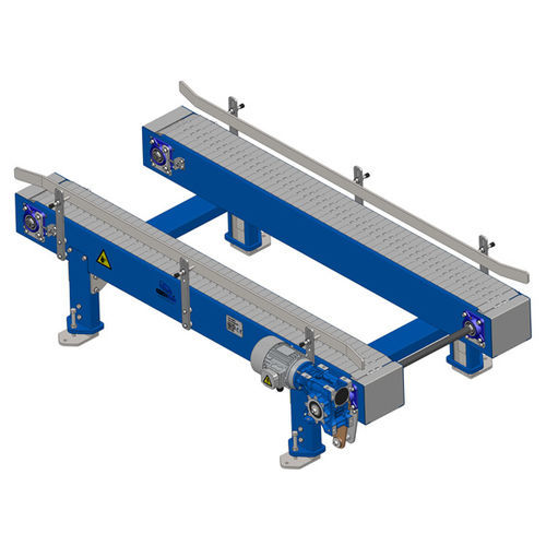 Цепной конвейер - TCC-2V series - FERGACOM CONVEYOR S.L. - с шарниром / винтовой / для разгрузочно-погрузочных работ
