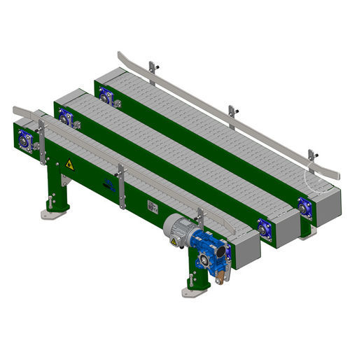 Цепной конвейер - TCC-3V series - FERGACOM CONVEYOR S.L. - с шарниром / винтовой / для разгрузочно-погрузочных работ