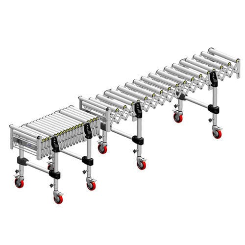 Роликовый конвейер - TERD-50 series - FERGACOM CONVEYOR S.L. - винтовой / наклонный / изогнутый