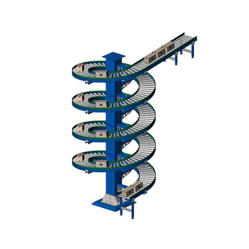 Спиральный конвейер - EMRG series - FERGACOM CONVEYOR S.L. - роликовый / винтовой / роликовый конический