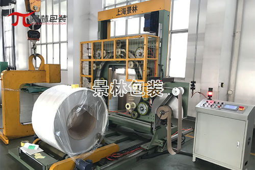 Упаковочная машина контролируемая PLC - GD600-B - Shanghai Jinglin Packaging Machinery Co.,Ltd - c пленкой / для катушек