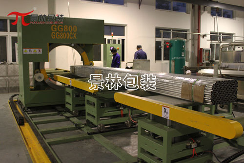 Орбитальный паллетообмотчик - GG800  - Shanghai Jinglin Packaging Machinery Co.,Ltd - автоматический / для профилей / со стрейч-пленкой