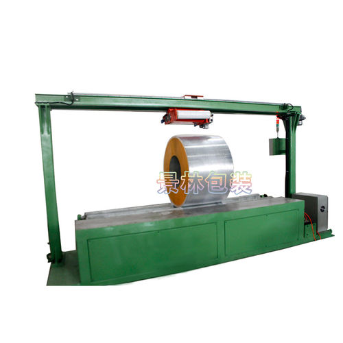 Горизонтальный паллетообмотчик - JL2100-R - Shanghai Jinglin Packaging Machinery Co.,Ltd - автоматический / для цилиндрических изделий / со стрейч-пленкой