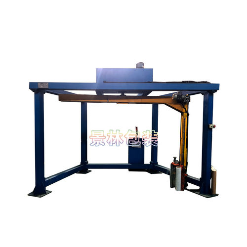 Паллетообмотчик с поворотным кронштейном - JL2100-X - Shanghai Jinglin Packaging Machinery Co.,Ltd - полуавтоматический / для паллет / со стрейч-пленкой