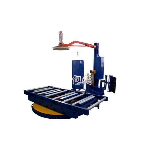 Паллетообмотчик с поворотным столом - JL2100-W - Shanghai Jinglin Packaging Machinery Co.,Ltd - полностью автоматический / для паллет / со стрейч-пленкой