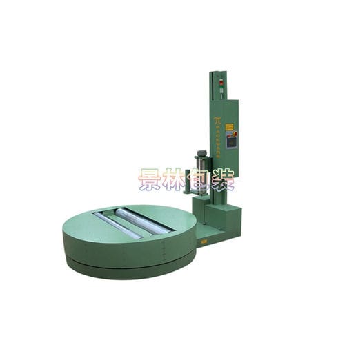 Паллетообмотчик с поворотным столом - JL2100-R  - Shanghai Jinglin Packaging Machinery Co.,Ltd - автоматический / для цилиндрических объектов / со стрейч-пленкой