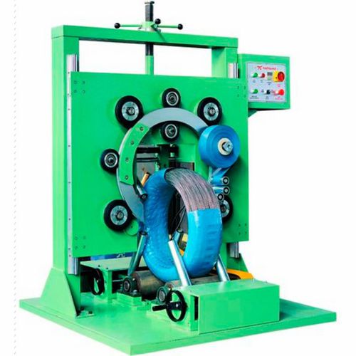 Вертикальный паллетообмотчик - GS300-E - Shanghai Jinglin Packaging Machinery Co.,Ltd - автоматический / для катушек / со стрейч-пленкой