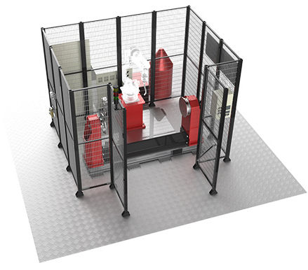 Роботизированная ячейка для сварки - TSH O-010A - TDRi Robotics AB