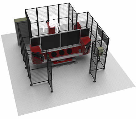 Роботизированная ячейка для сварки - TSH O-020A - TDRi Robotics AB