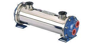 Кожухотрубный теплообменник - MGB 131 - Emmegi Heat Exchangers - вода/масло
