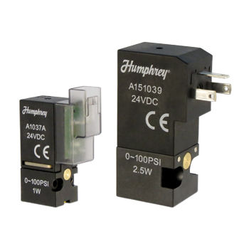 Электромагнитный клапан с контролируемым приводом - Pilot Valves - Humphrey Products - 3 канала / 2 канала / NF