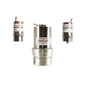 Электромагнитный клапан с прямым приводом - ProControl&reg; - Humphrey Products - 2 канала / NF / для газа