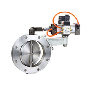 Клапан поворотный затвор - GIQ series - Shanghai EVP Vacuum Technology Co., LTD - пневматический / вакуумный / для фланца