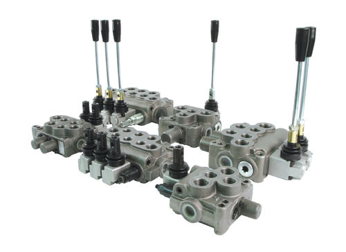 Гидравлический распределитель с выдвижным ящиком - MCD20 series - HOF HYDRAULIC - с ручным приводом / компактный / из чугуна