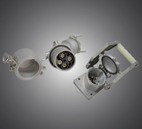 Соединитель для источника электропитания - JL01/11 Series - JIANGSU JIANLONG ELECTRICAL CO.,LTD - прямой / изогнутый / внутренняя резьба