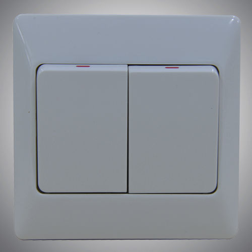 Двойной переключатель - JL-FS-CK Series - JIANGSU JIANLONG ELECTRICAL CO.,LTD - клавишный / 2 полюса / изолированный