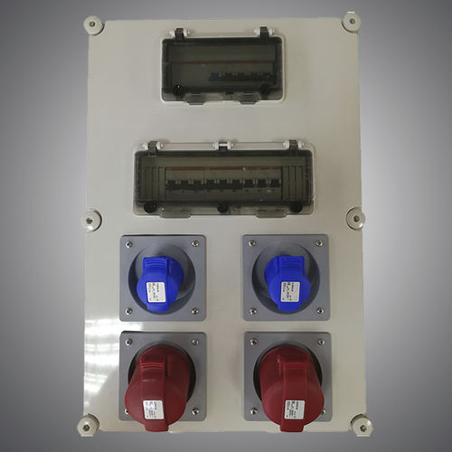 Распределительный шкаф с электрической розеткой - JIANGSU JIANLONG ELECTRICAL CO.,LTD - оборудованный / настенный / модульный
