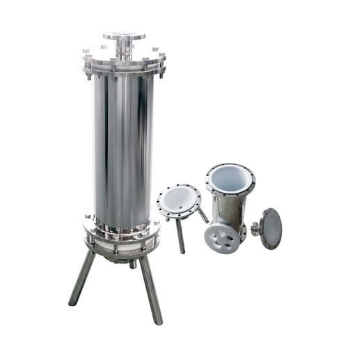 Картер для фильтра сумка - SSFH series - Membrane Solutions LLC - для жидкостей / из нержавеющей стали