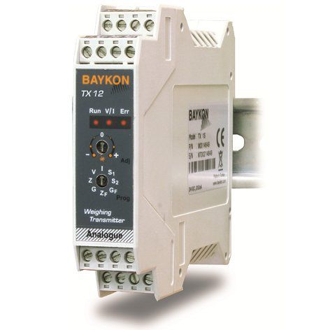 Трансмиттер для тензодатчика для процесса - TX12 - BAYKON Industrial Weighing Systems - аналоговый