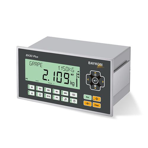 Цифровой весовой индикатор - BX30 Plus, BX30D Plus - BAYKON Industrial Weighing Systems - встраиваемый / IP65 / программируемый
