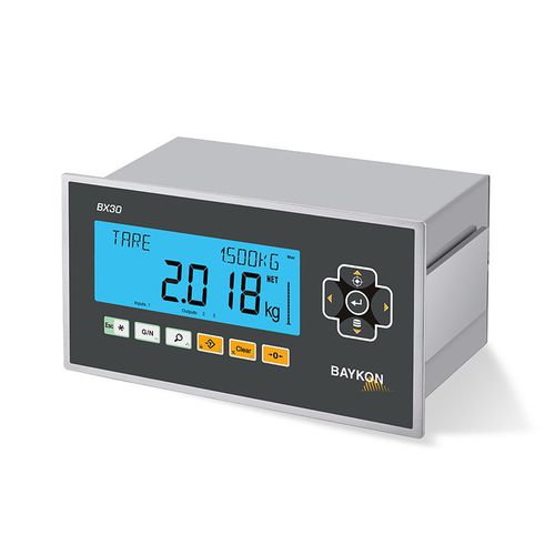 Цифровой весовой индикатор - BX30, BX30D - BAYKON Industrial Weighing Systems - встраиваемый / IP65 / IP67