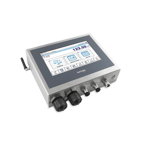 Весовой терминал с сенсорным экраном - BX07M - BAYKON Industrial Weighing Systems - IP65 / PROFIBUS / Ethernet