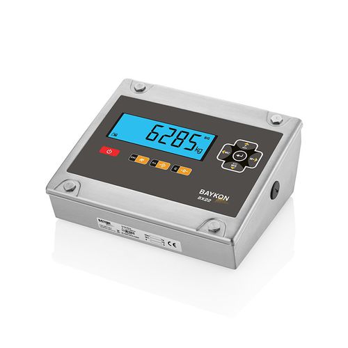 Весовой индикатор ЖК-дисплей - BX22S - BAYKON Industrial Weighing Systems - настенный / для влажных условий / IP67