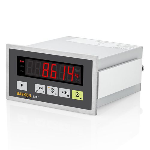 Весовой индикатор светодиодный дисплей - BX11 - BAYKON Industrial Weighing Systems - встраиваемый / для суровых природных условий / Ethernet