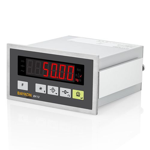 Цифровой весовой индикатор / контроллер - BX13 - BAYKON Industrial Weighing Systems - для установки на панель