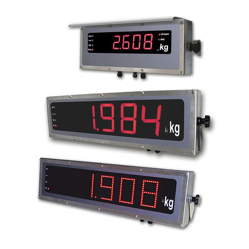 Табло LED - RX57 & RX100/S Remote Displays - BAYKON Industrial Weighing Systems - с 6 цифрами / дистанционное / для измерения уровня в резервуарах