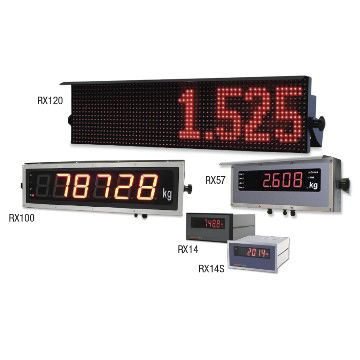 Дистанционный весовой индикатор - RX series Remote Displays - BAYKON Industrial Weighing Systems - светодиодный дисплей / встраиваемый / IP65