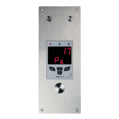 Дифференциальный датчик давления - CPE 310-S, CPE 311-S - Sauermann - мембранный / аналоговый / с выступающей мембраной