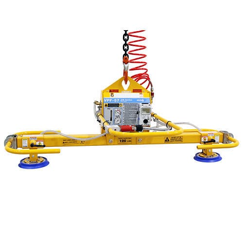 Вакуумная траверса для листового металла - L50M2 series - ANVER Vacuum System Specialists - для пластин / горизонтальная / регулируемая