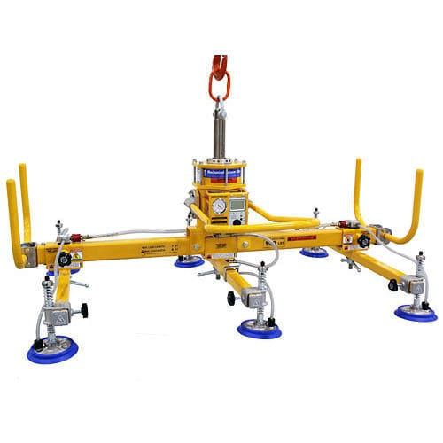 Вакуумная траверса для листового металла - L90M6 series  - ANVER Vacuum System Specialists - для пластин / горизонтальная / регулируемая